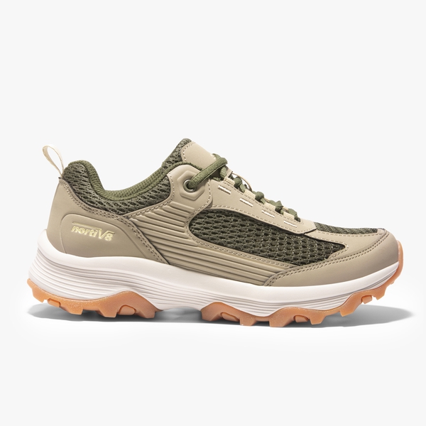 Women's Lightweight Breathable Mesh Hiking Shoes - OLIVE GREEN - 6
